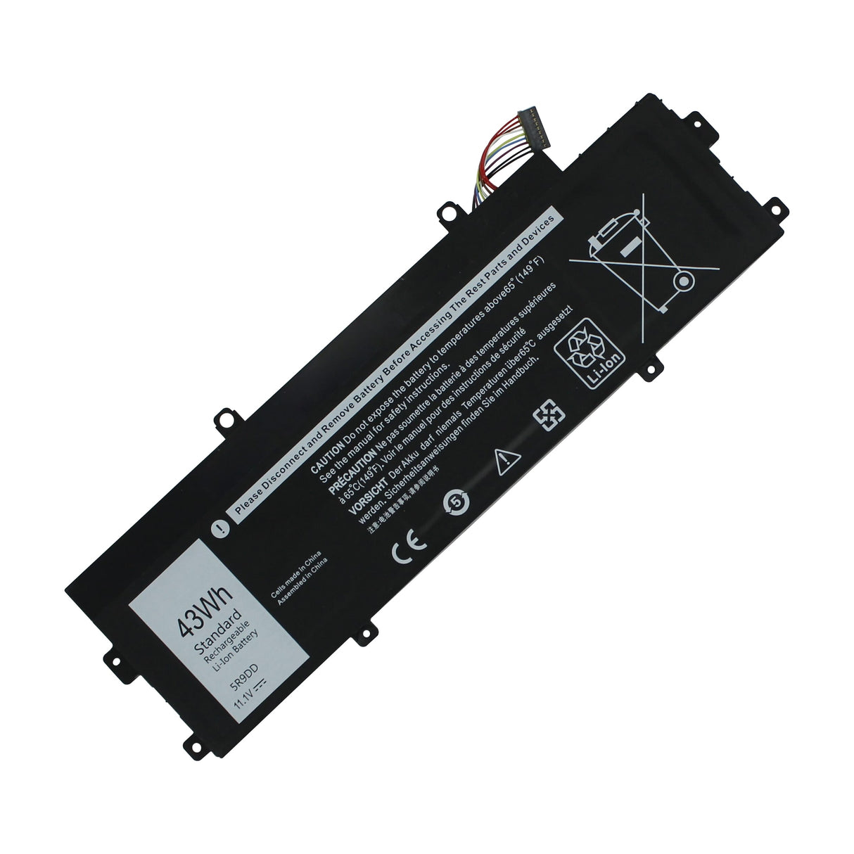 Udskiftning af bærbar batteri 3400mAh