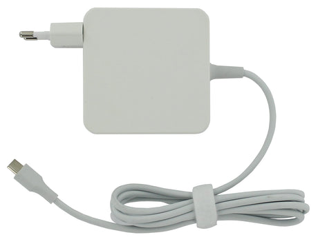 Laptop USB-C vægoplader 65W hvid