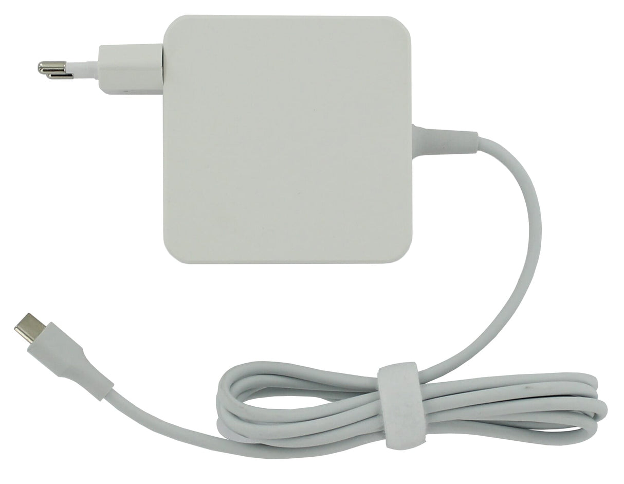 Laptop USB-C vægoplader 65W hvid