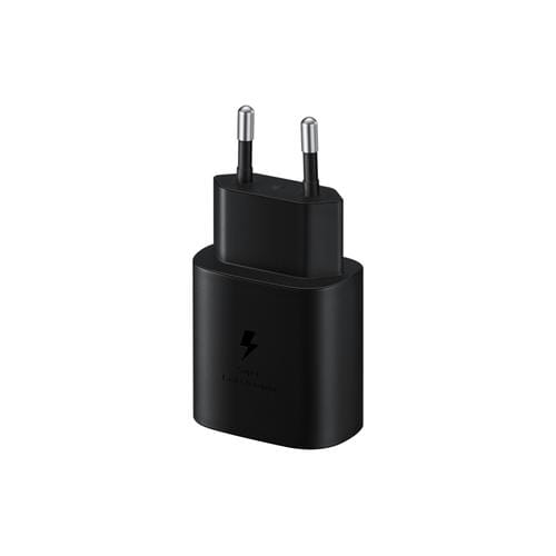 Samsung oplader med kabel 1m USB C 25W sort