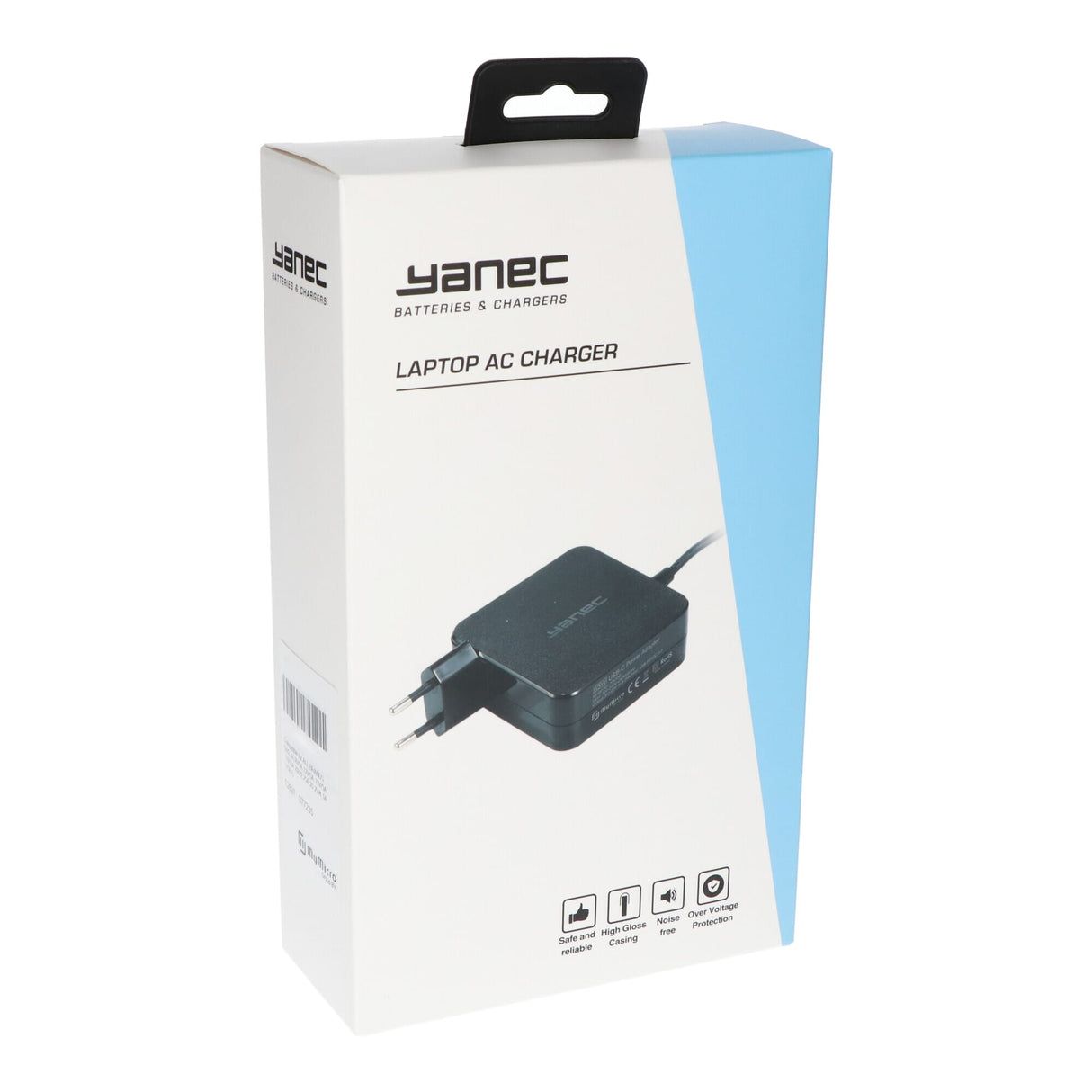 Yanec USB-C vægoplader 87w sort