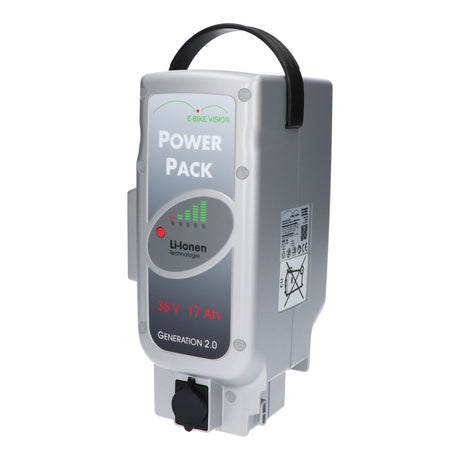 E-cykel Vision Bicycle Battery 36V Deluxe 17AH E-Bike Vision