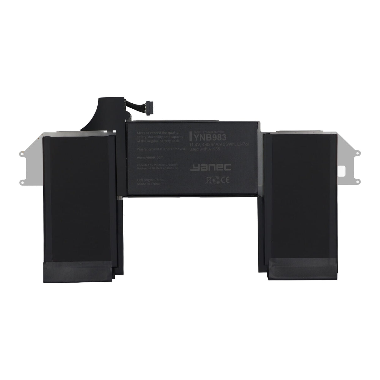 Yanec MacBook batteri 4800 mAh