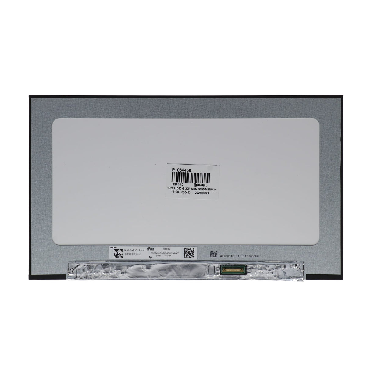 14,0 tommer LCD-skærm 1920x1080 mat 30pin EDP