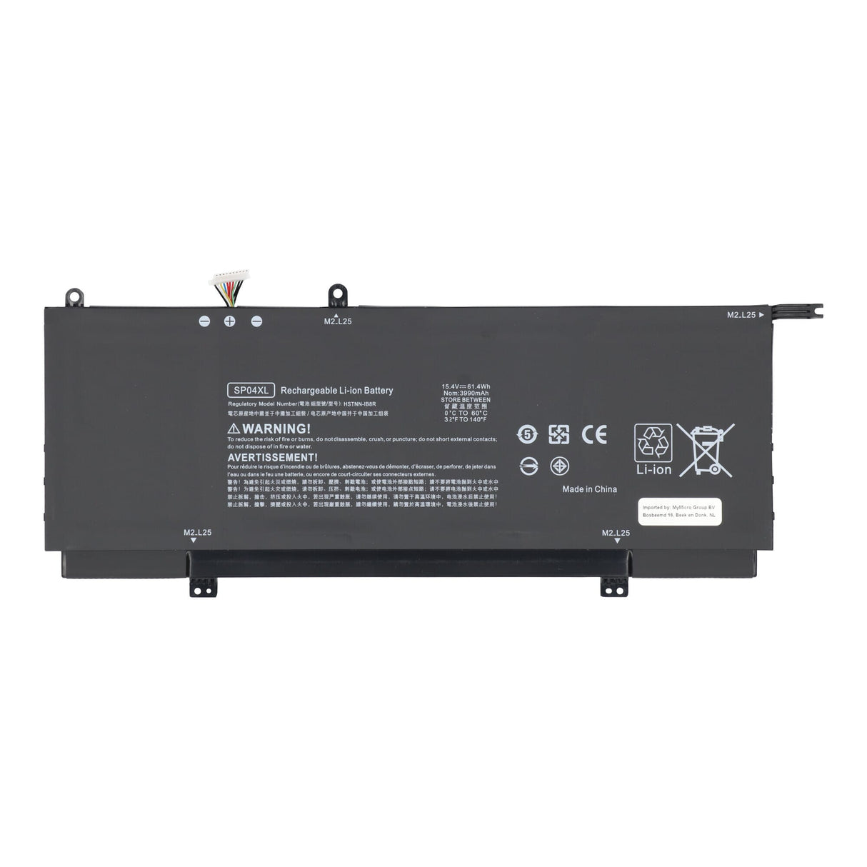 Laptop batteri 3850 mah