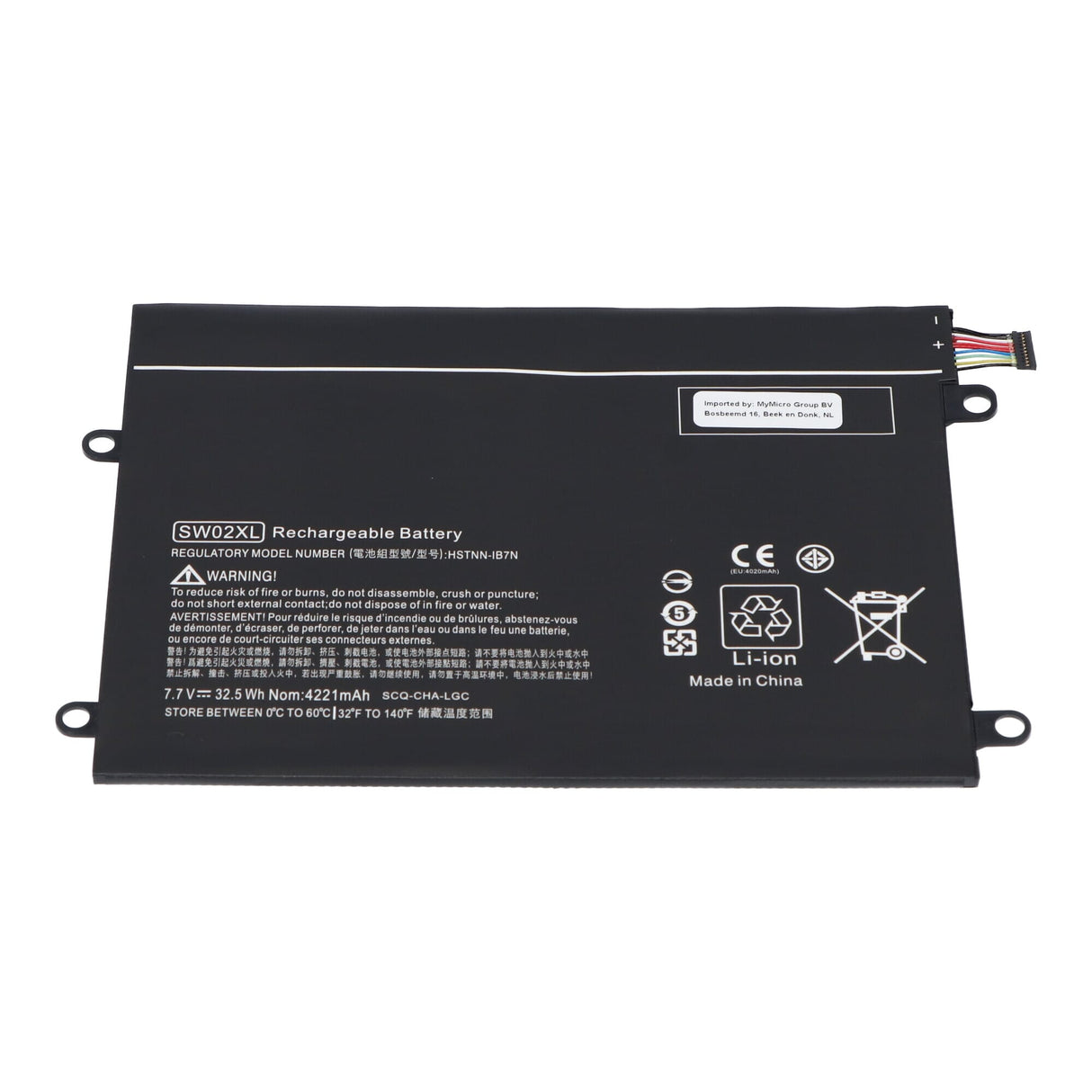 Udskiftning af bærbar batteri 4200 mAh