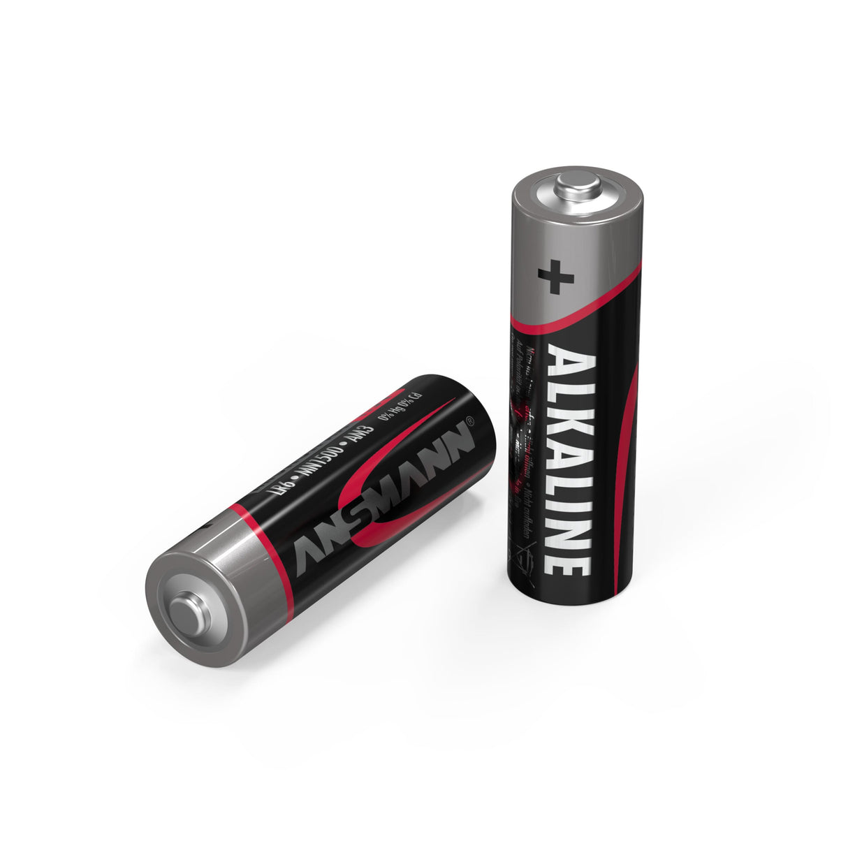 Ansmann alkalisk batteri mignon aa lr6 8 stk. krympefilm