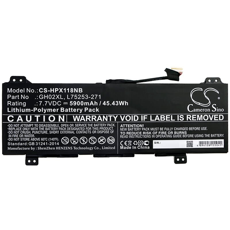 Laptop batteri 5900mah