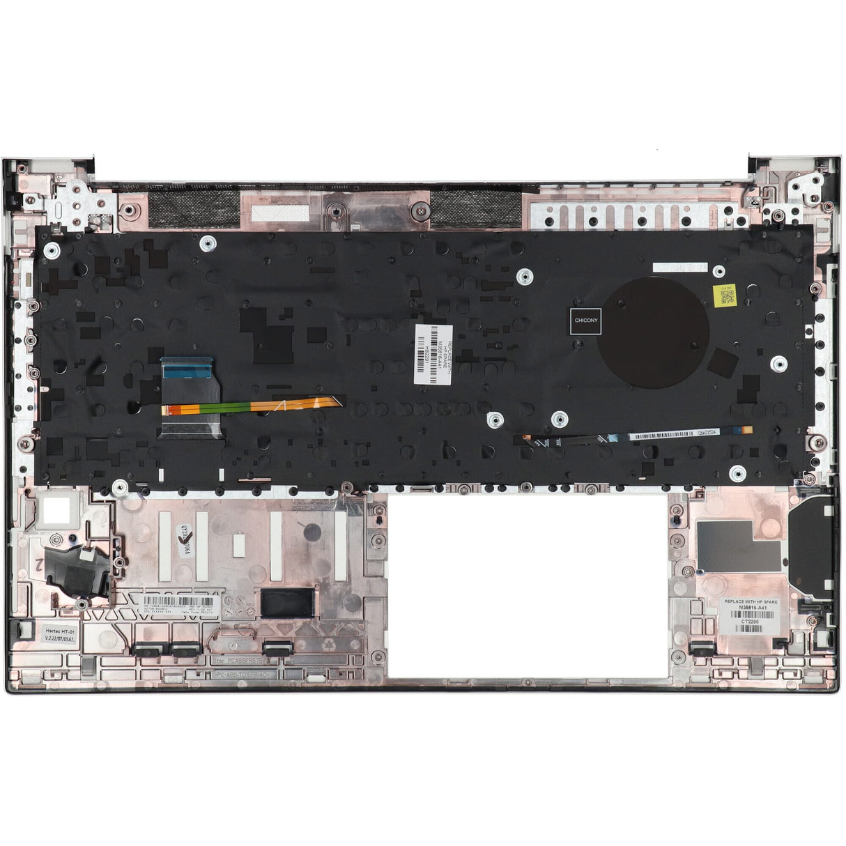 Ty hp bærbar tastatur azer be + topcover, baggrundsbelyst
