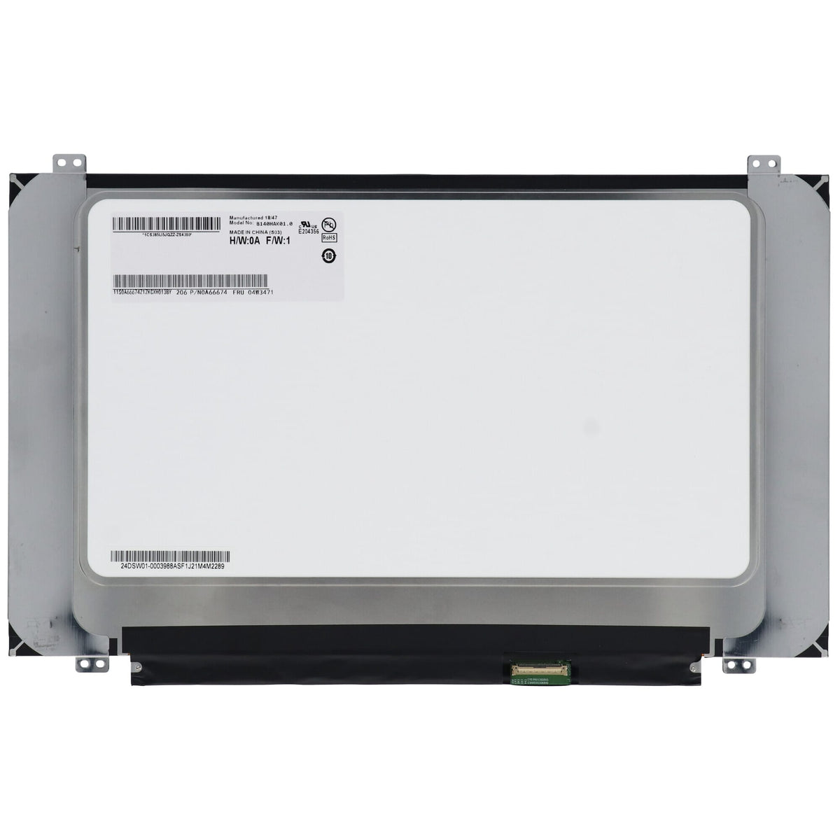 OEM 14.0 tommer lcd-skærm 1920x1080 glans 40pin edp, ips, touch