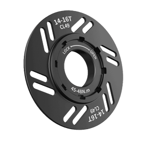 Motinova kæde hjullåsemøtrik MTB - cl=49mm-16t
