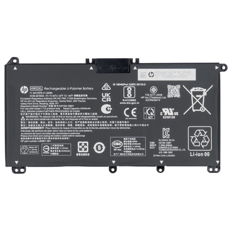 HP bærbar batteri 3440 mAh