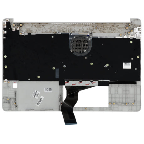 Ty HP Laptop Keyboard QWER US + Topcover - Sølv