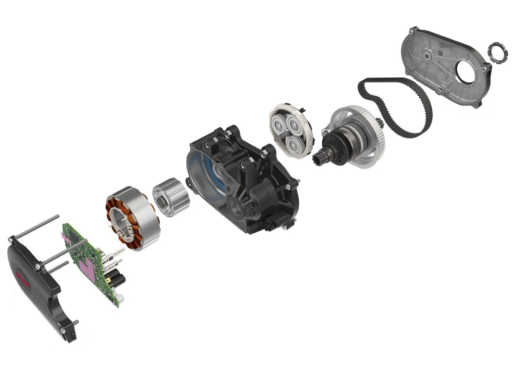 Bmz motor mellemmotor b2.0 36v dc 250w - e01680