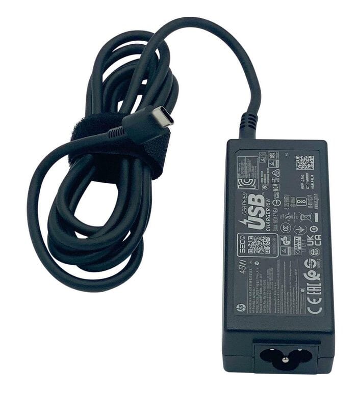 Hp usb-c vekselstrømsadapter 45w