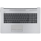 HP Laptop -tastatur QWERTY US + TOP Cover, Backlit (ODD)