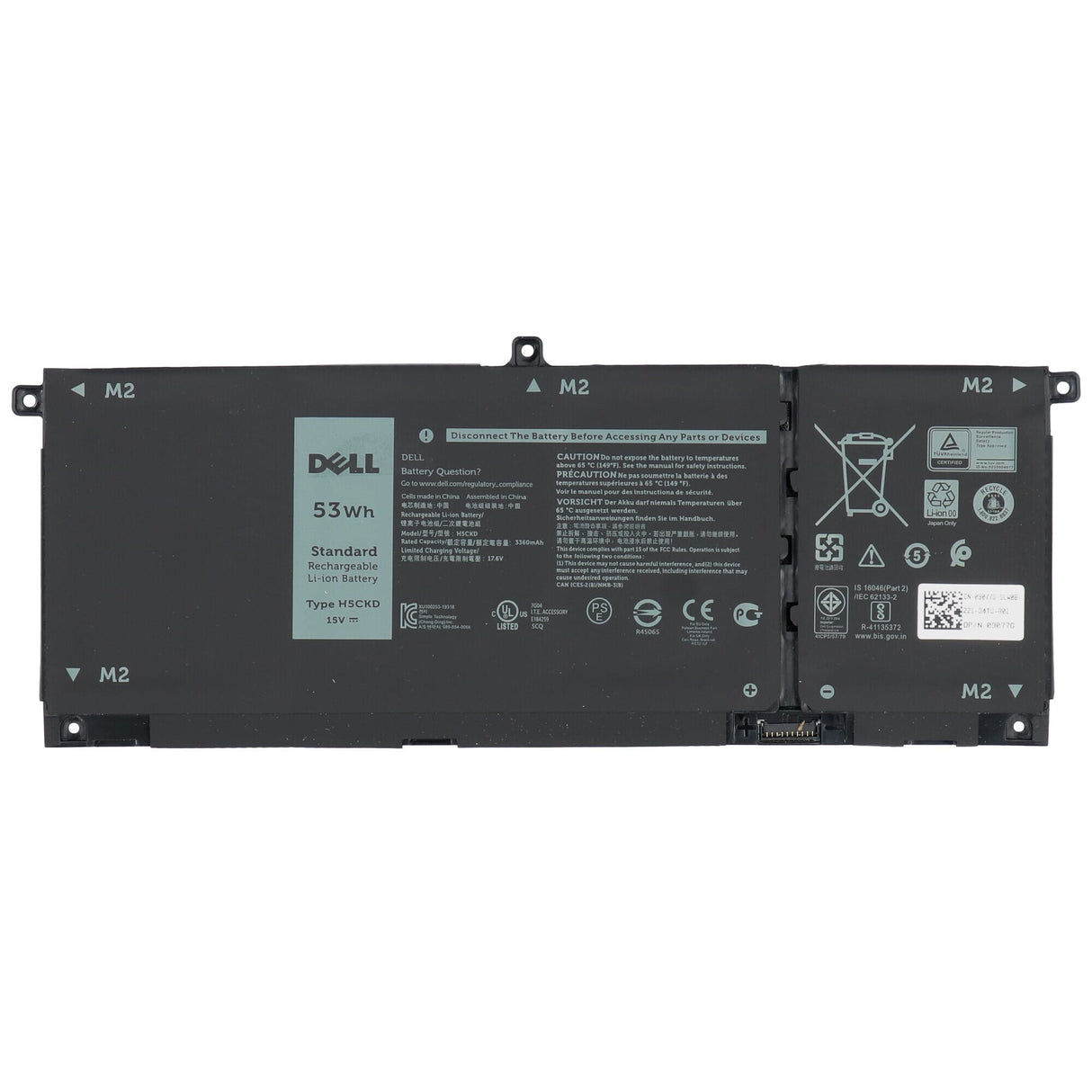 Dell bærbar batteri 3500 mAh