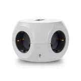 Act Square Socket (PDU) med 3 stikkontakter Type F 1,5 m