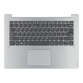 Lenovo bærbar tastatur QWERTY US + TOP Cover - Sølv