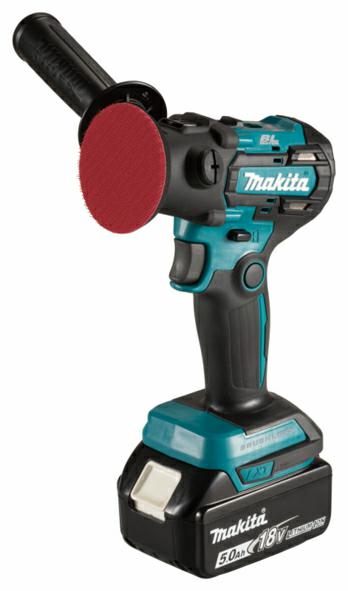 Makita dpv300rtj batteri sliber-polermaskine 18v 5.0ah i mbox