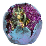 Baby drage led geode rugende drageæg