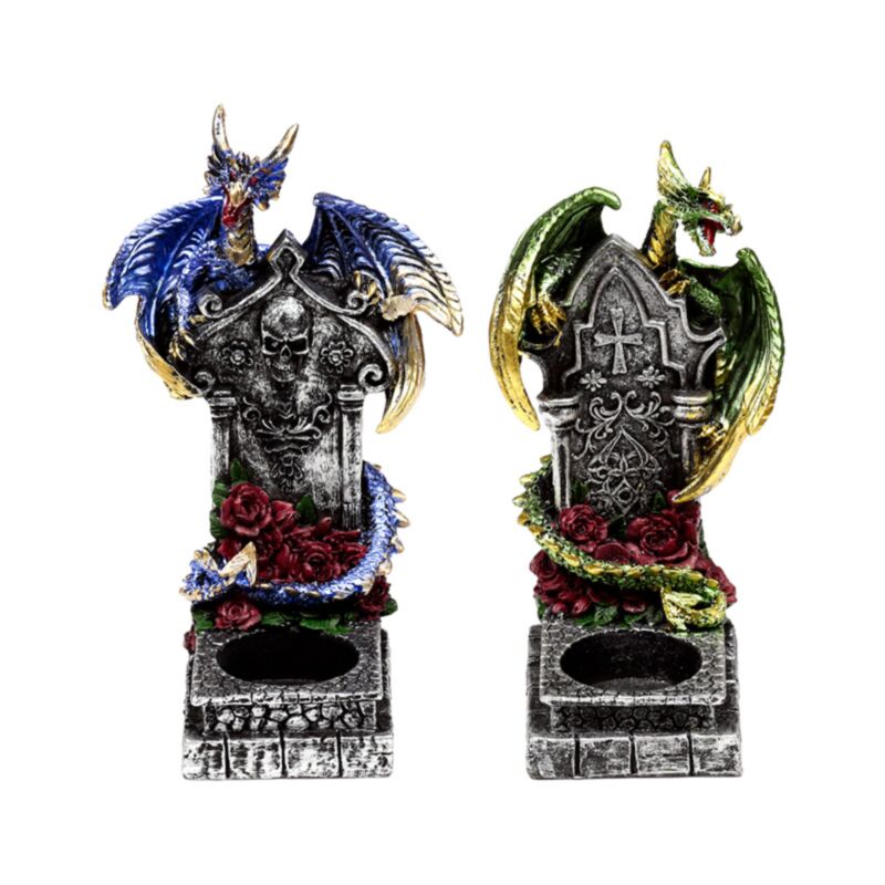 Dark legends watchman of death drage fyrfadslysholder