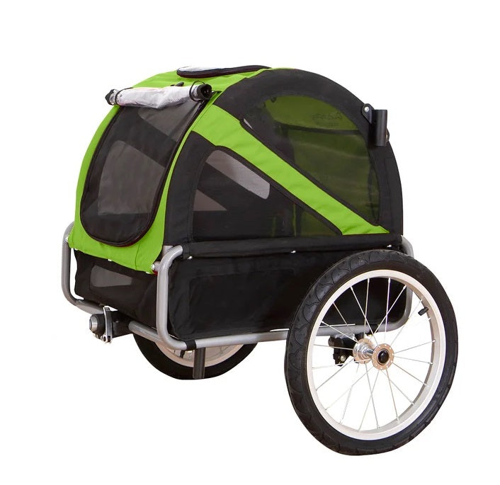 Doggyride hundetrailer mini20 grøn kun kabine