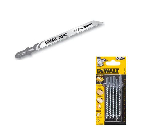 Dewalt dt2205-qz - brzeszczoty til wyrziniarki - 100 mm - xpc teknologi - hcs stål