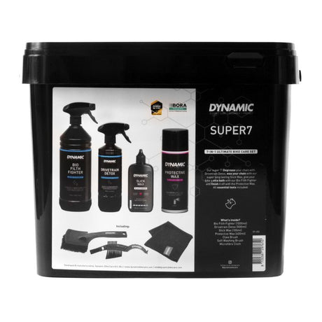 Dynamisk super 7 cykelplejeboks