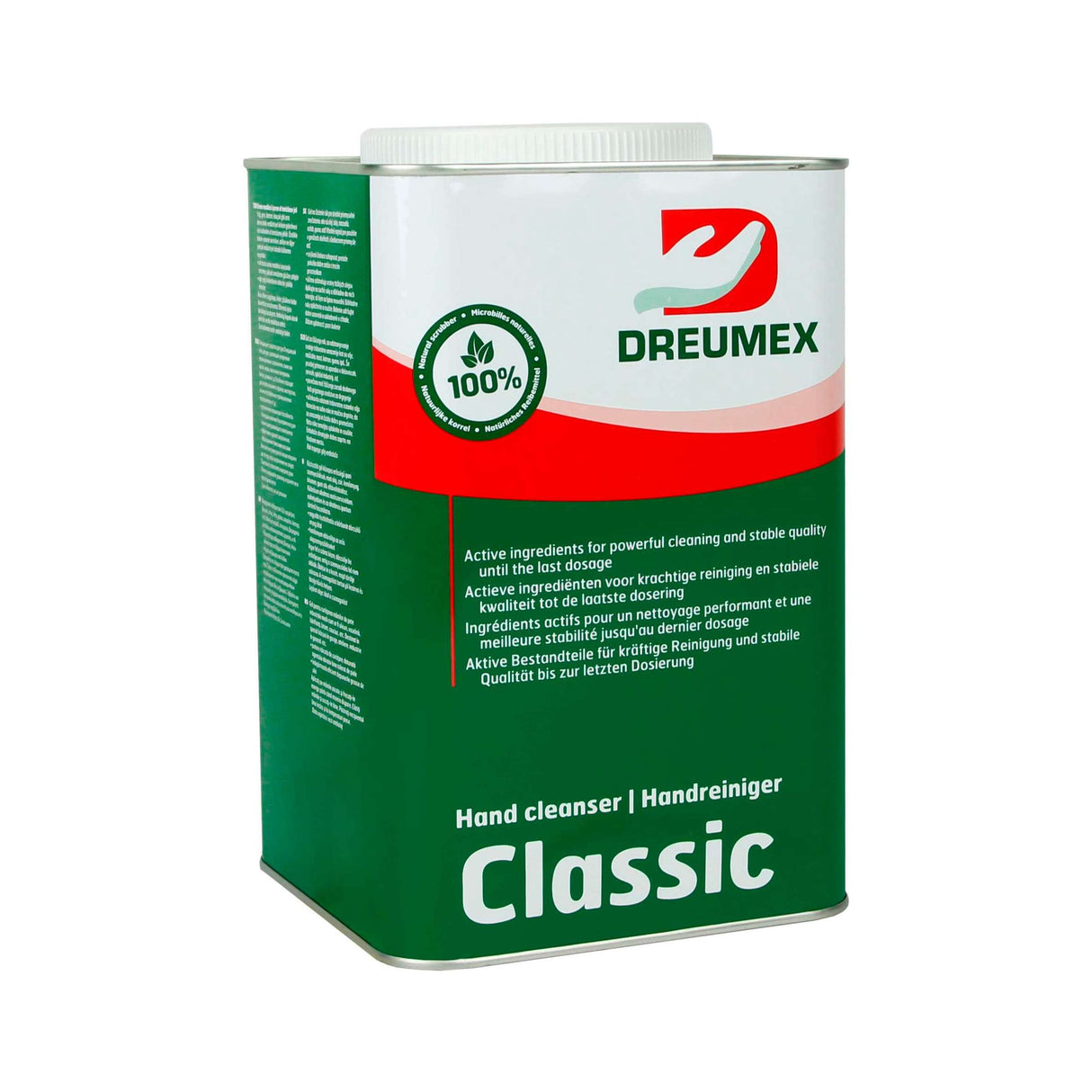 Sæbe dreumex kan rød 4,5 ltr klassiker