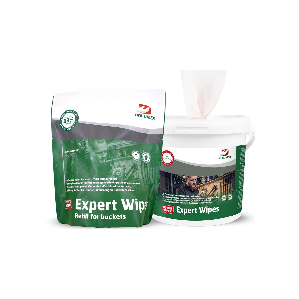 Dreumex servietter ekspert refill