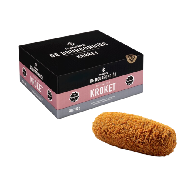 Den burgundiske oksekroket (20x100 gr)