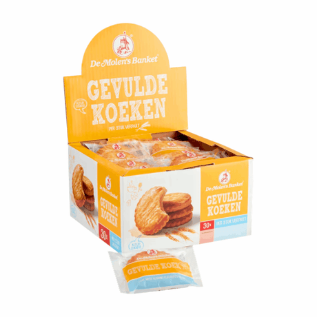 Møllefyldte småkager pakket (30x 50gr)