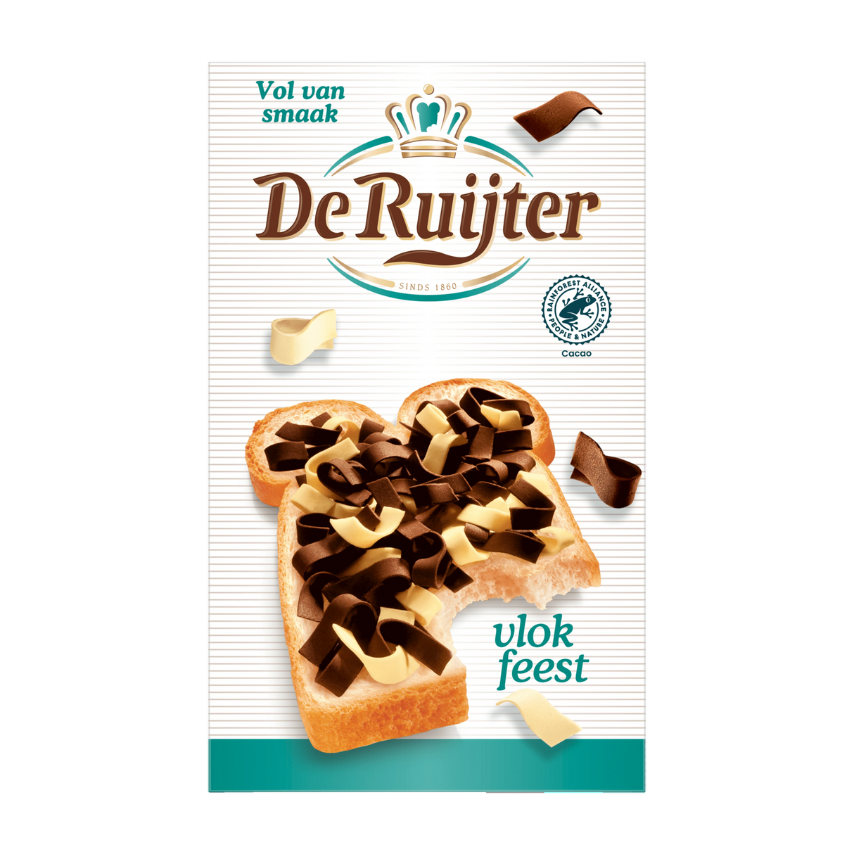 De ruijter flake festival mælk og ren (8x 200g)