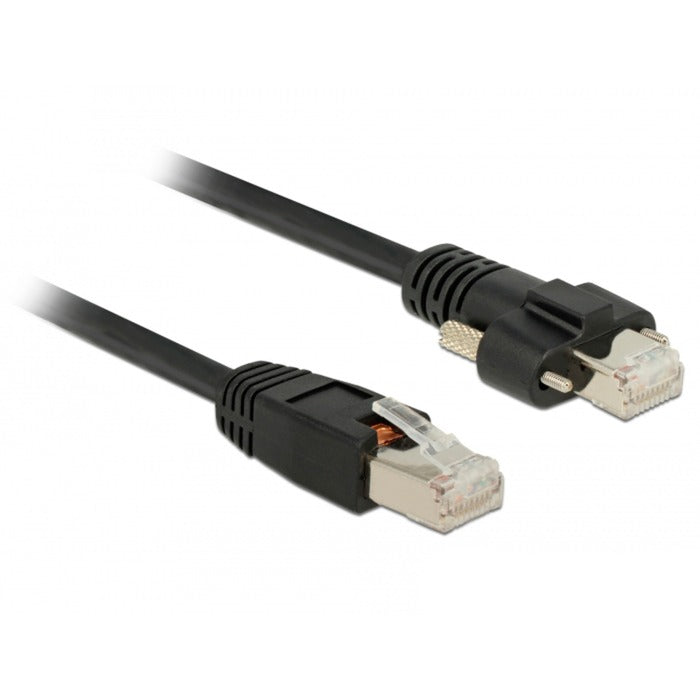 Delock RJ45 -stik> RJ45 -stik med skruer Cat.6 SSTP