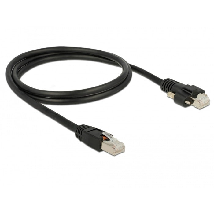 Delock RJ45 -stik> RJ45 -stik med skruer Cat.6 SSTP