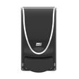 Deb dispenser gennemskinnelig sort krom (1 liter)