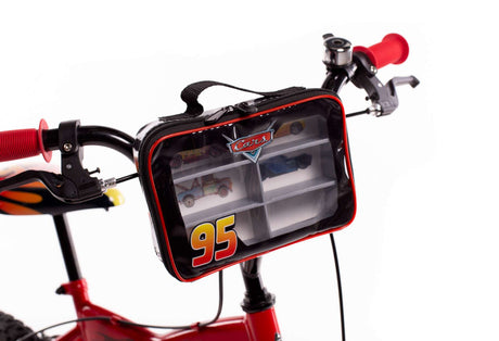 Disney autos disney cars kinderfiets - jongens - 14 inch - rood - twee handremmen