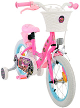 Volare dukker børnecykel - piger - 14 tommer - pink