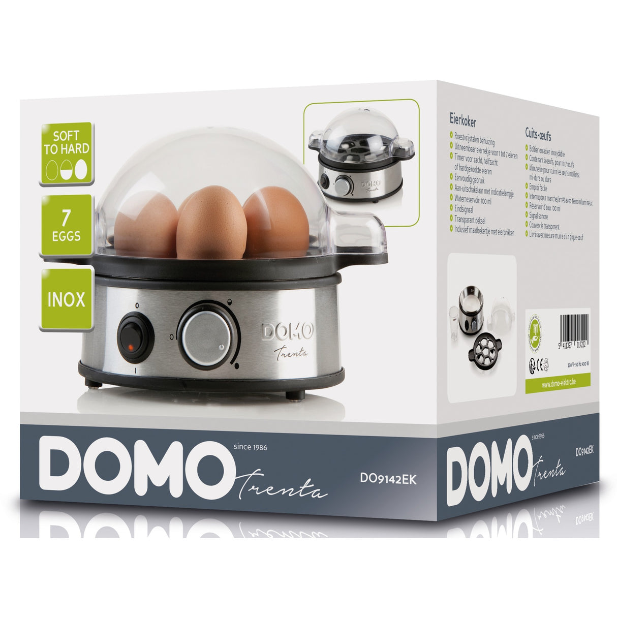 Domo Egg Cooker Trenta Do9142ek
