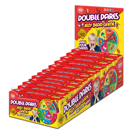 Zed candy double dare spin box (12x 100 gram)