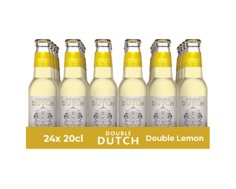 Double dutch double lemon flesje (24x 20cl)