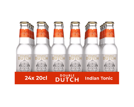 Double dutch indian tonic water flesje (24x 20cl)