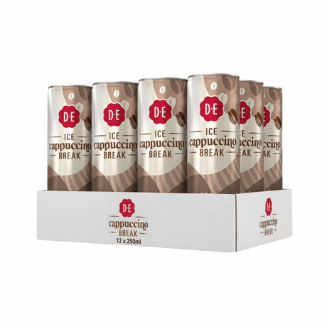 Douwe egberts ice cappuccino ijskoffie - 12 x 250 ml