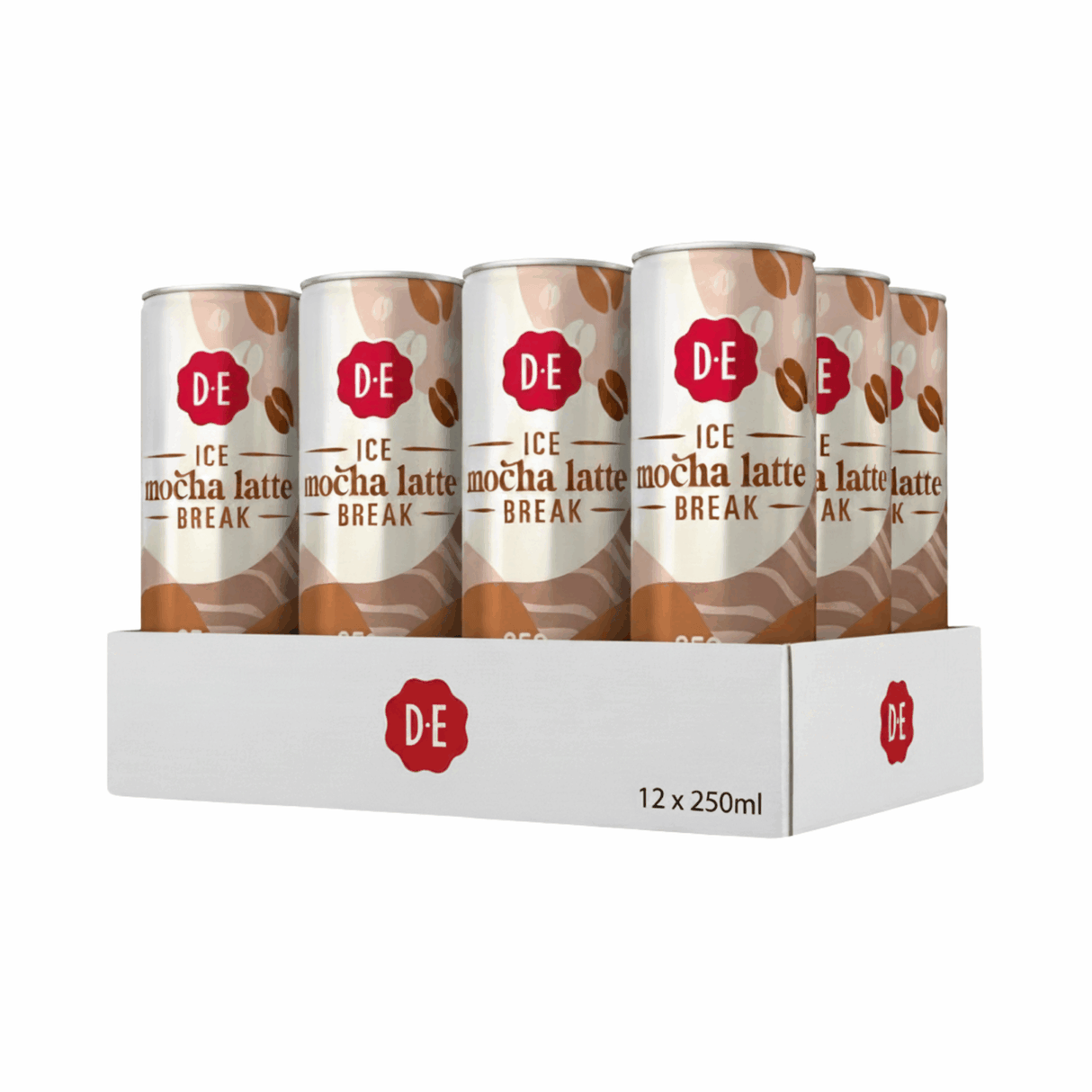 Douwe Egberts ismokka latte iskaffe - 12 x 250 ml