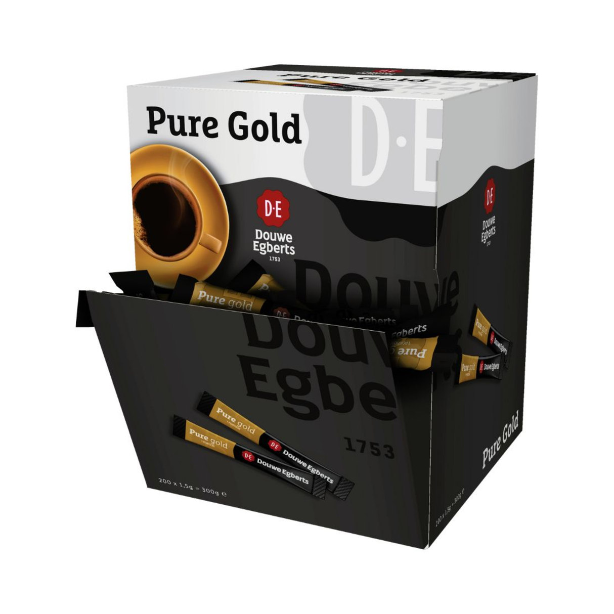 Douwe Egberts pinde i rent guld (200 styk)