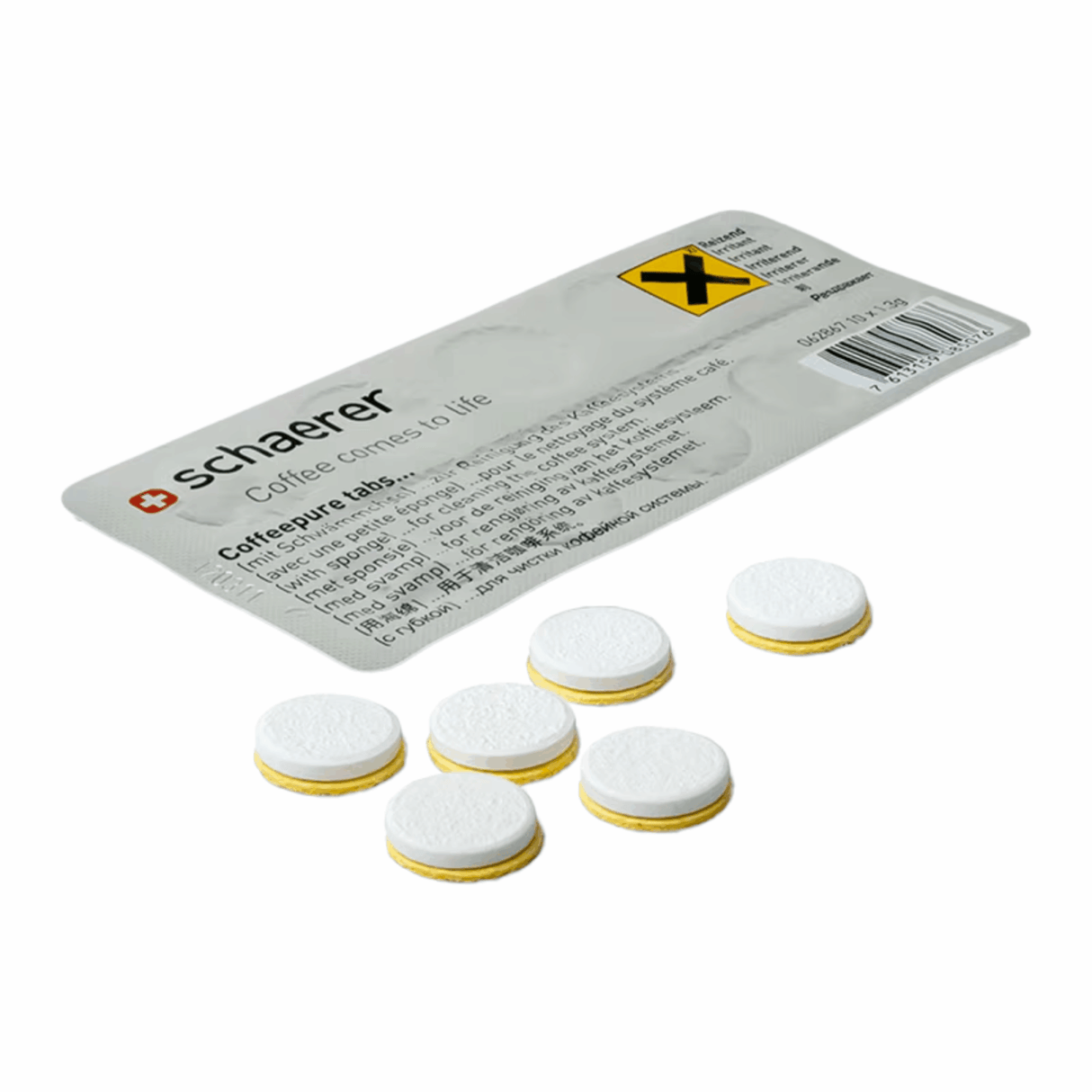 Douwe Egberts rensetablet shaerer inkl svamp (10 stk.)