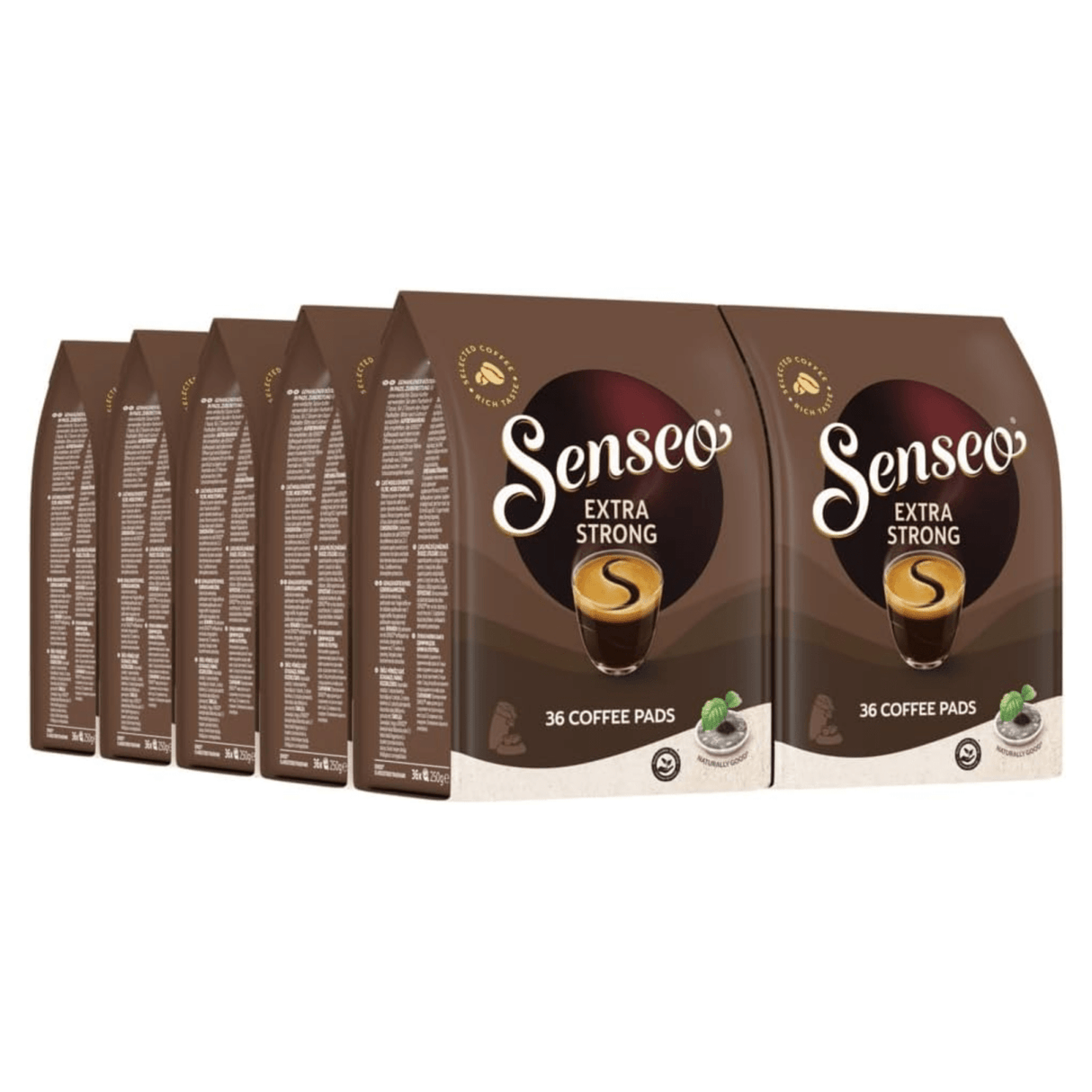 Senseo ekstra stærke kaffepuder - intensitet 8 9 - 10 x 36 bælg