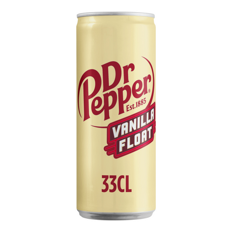 Dr. pepper vanilla float blik (12x 33cl)