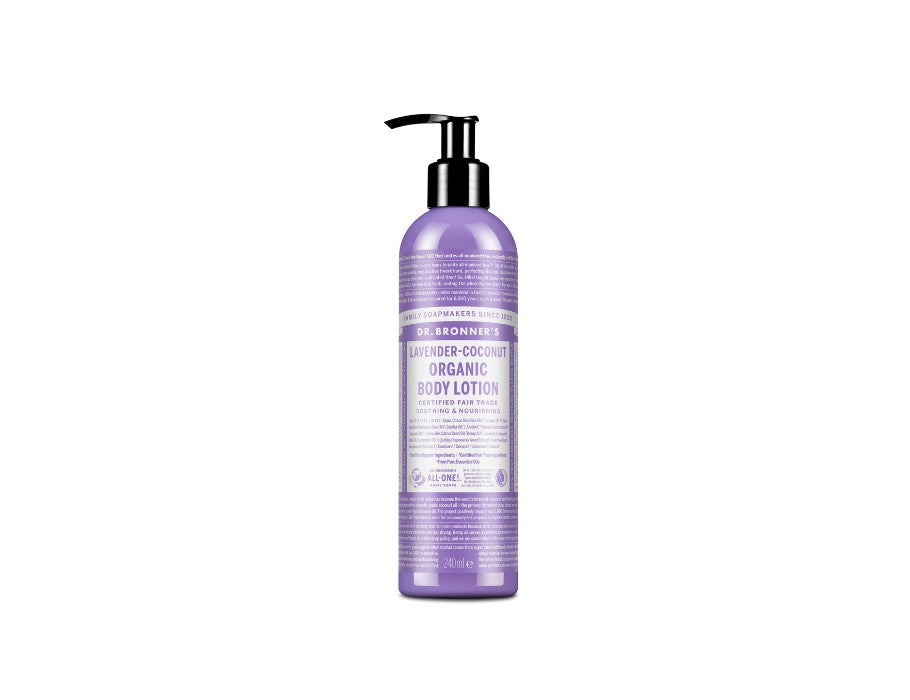 Dr. bronners bodylotion - lavendel kokosnød